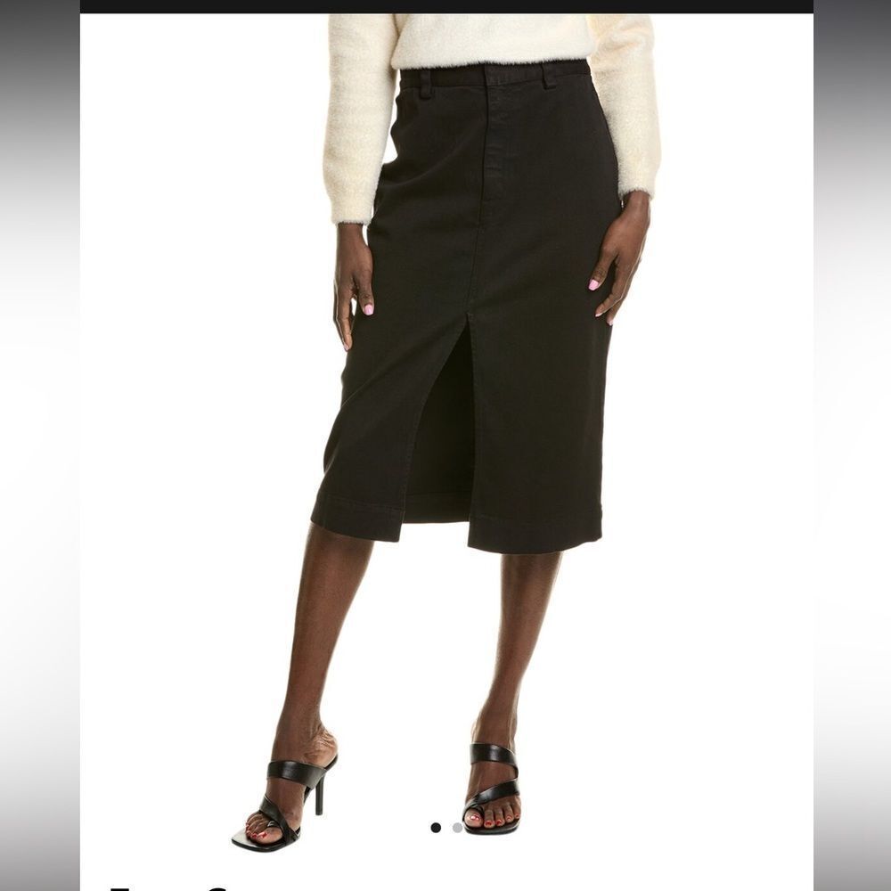 Enzo Costa Soft touch skirt NWT BLACK